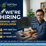 Senior Dotnet developer - SOFTZen Systems
